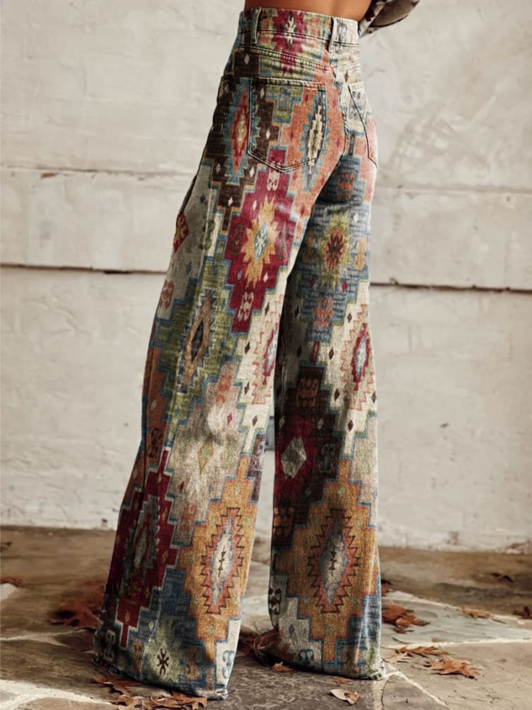 Retro Wide Leg Pants "Jean"