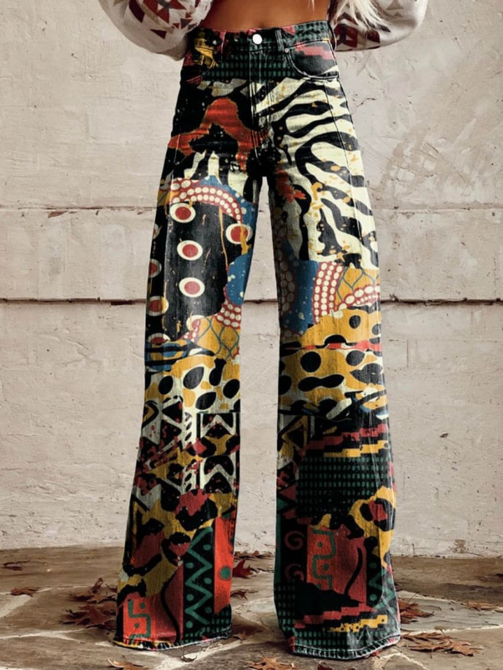 Vintage Wide Leg Pants "Silvia"