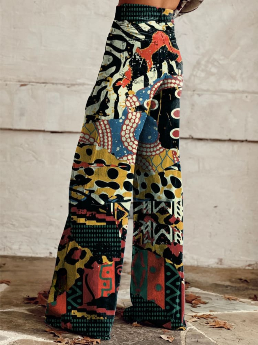 Vintage Wide Leg Pants "Silvia"