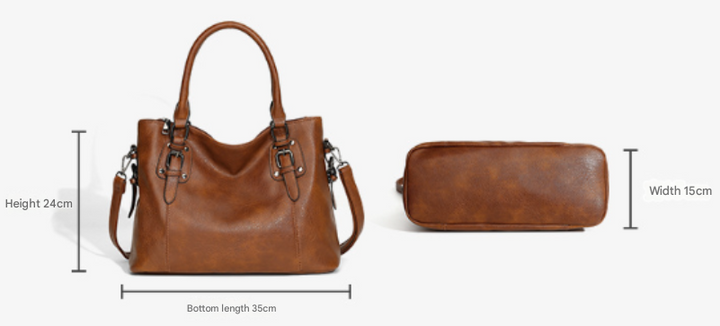 Leather Shoulder Bag "Sian"