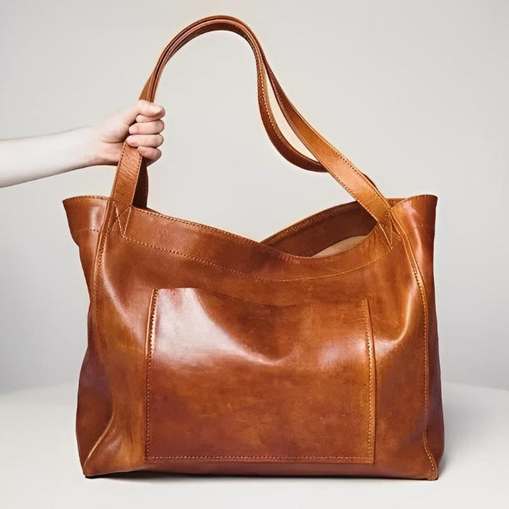 Retro Leather Bag "Billie"