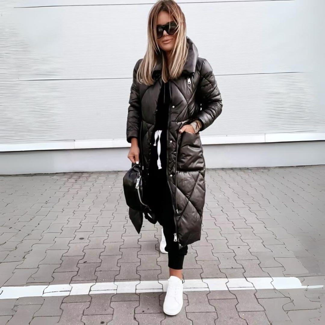 Long Puffer Jacket "Elora"