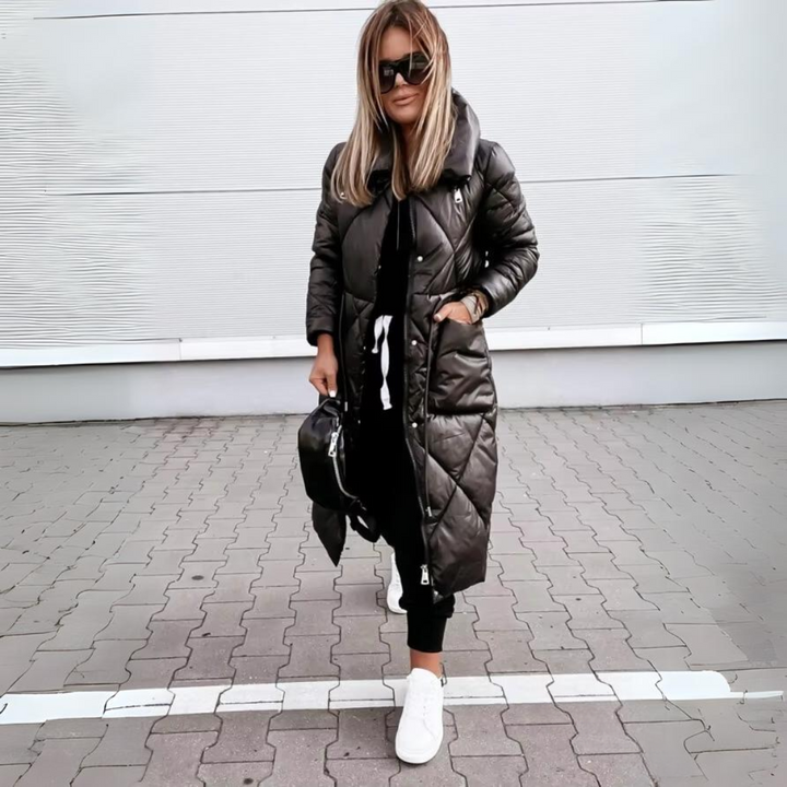 Long Puffer Jacket "Elora"