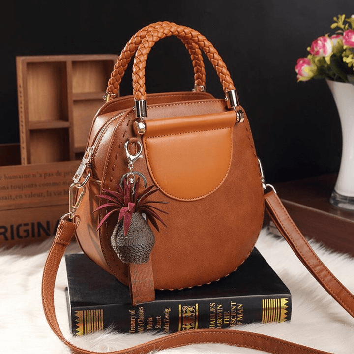 Leather Crossbody "Haley"