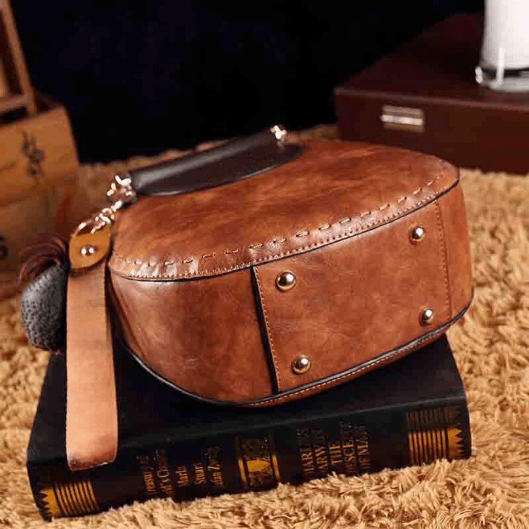 Leather Crossbody "Haley"