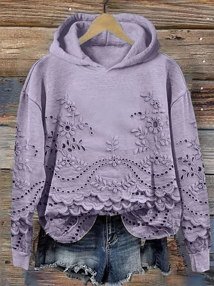 Floral Hoodie "Milena"