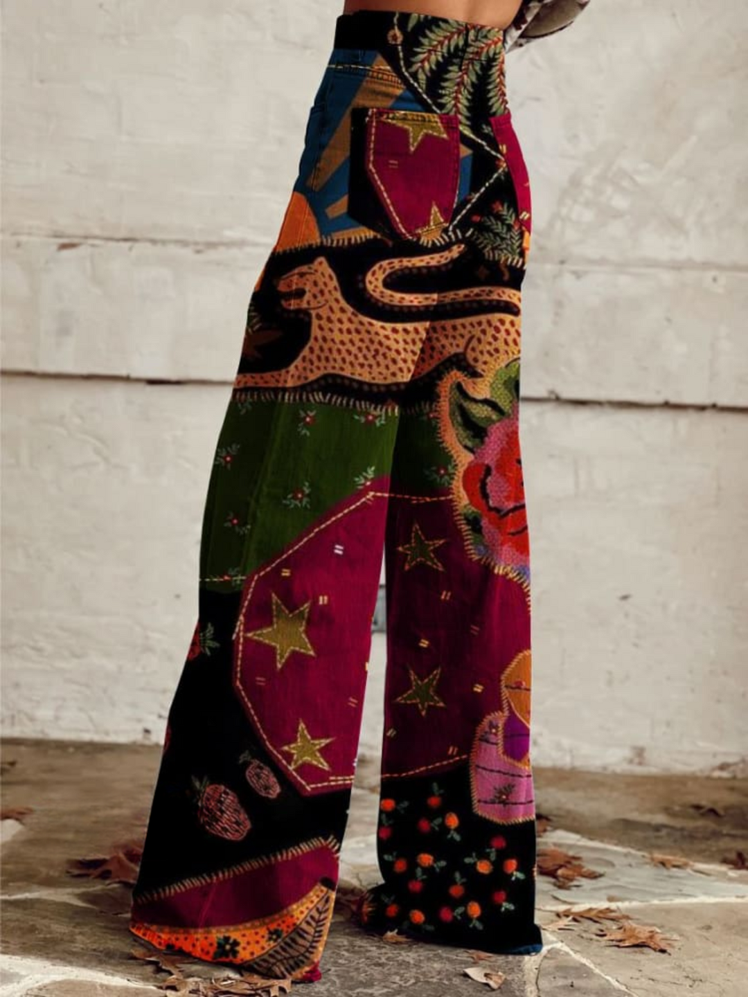 Vintage Wide Leg Pants "Ruth"