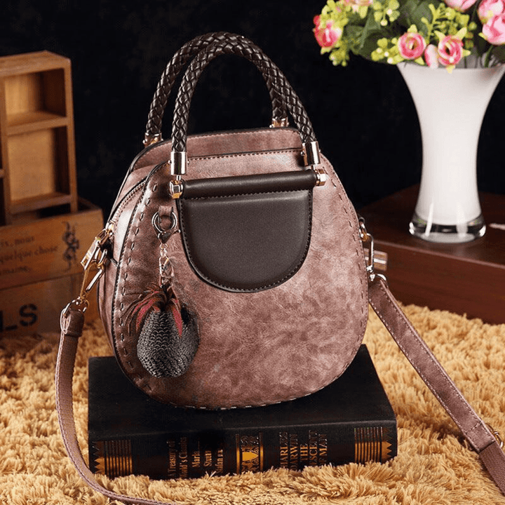 Leather Crossbody "Haley"