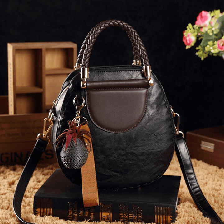 Leather Crossbody "Haley"