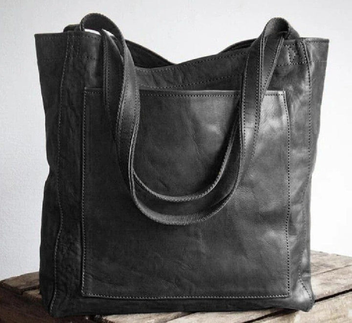 Leather Tote Bag "Riva"