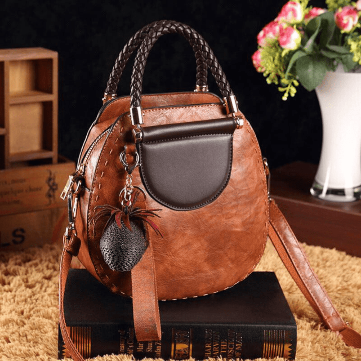 Leather Crossbody "Haley"