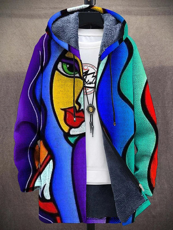Art-Inspired Hoodie "Rose"