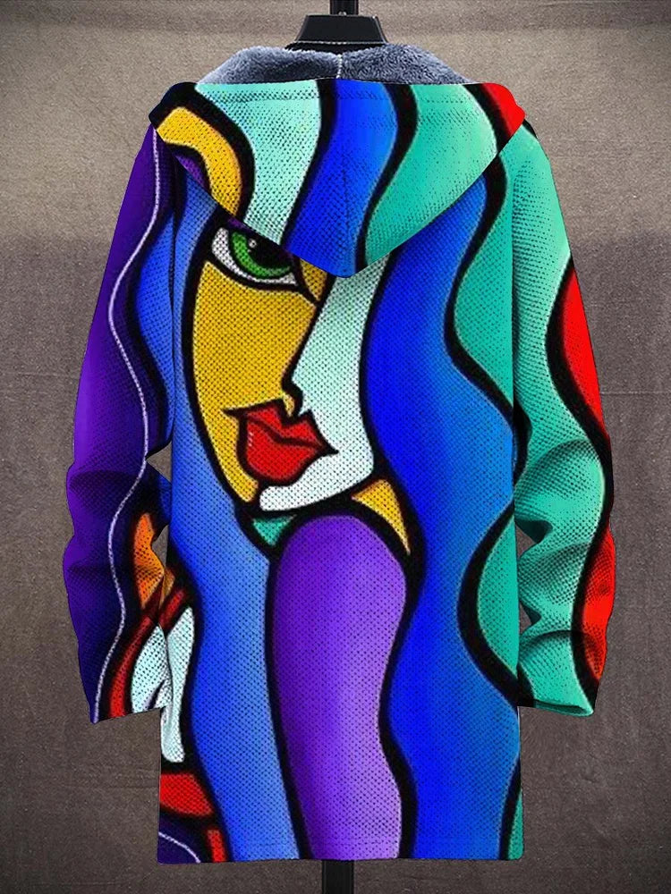 Art-Inspired Hoodie "Rose"