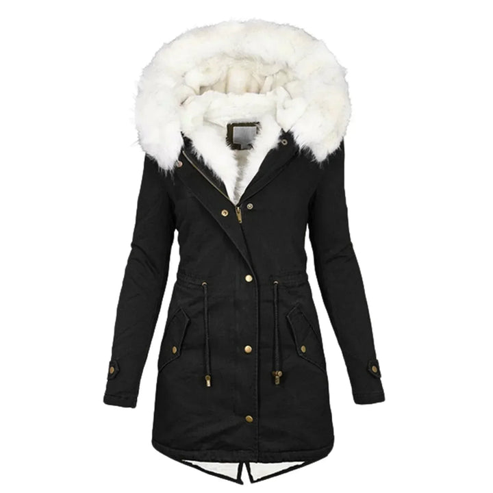 Faux Fur Hooded Parka "Elina"