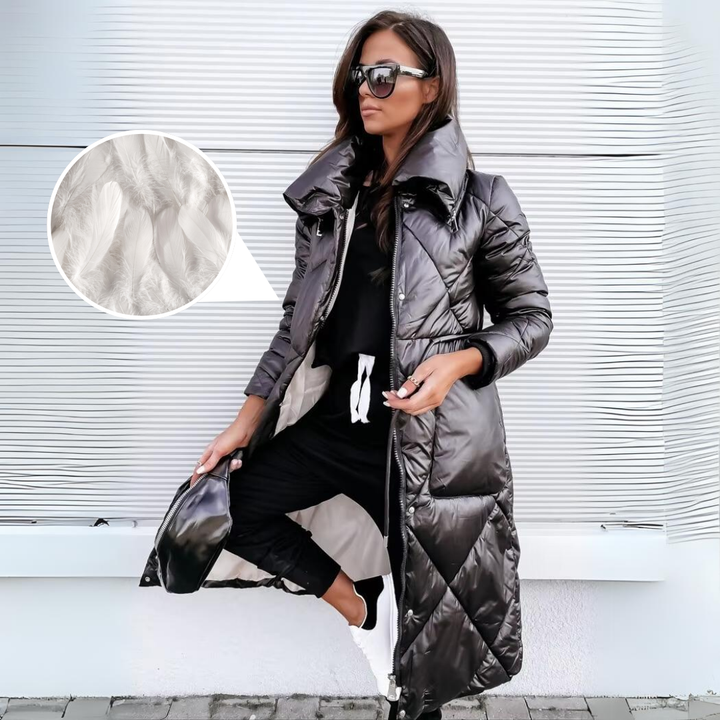 Long Puffer Jacket "Elora"
