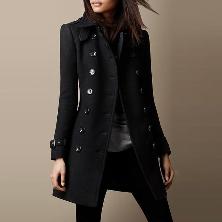 Double-Breasted Coat "Léna"