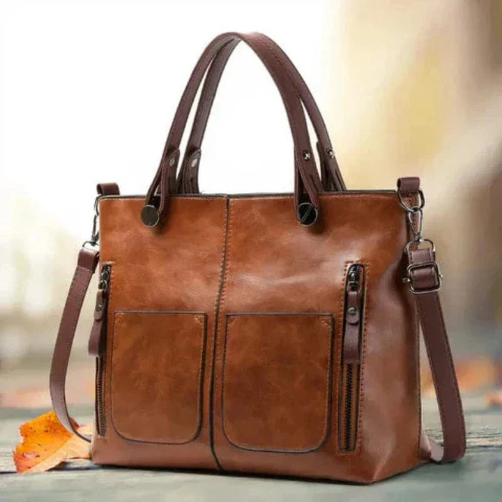 Stylish Leather Bag "Ester"