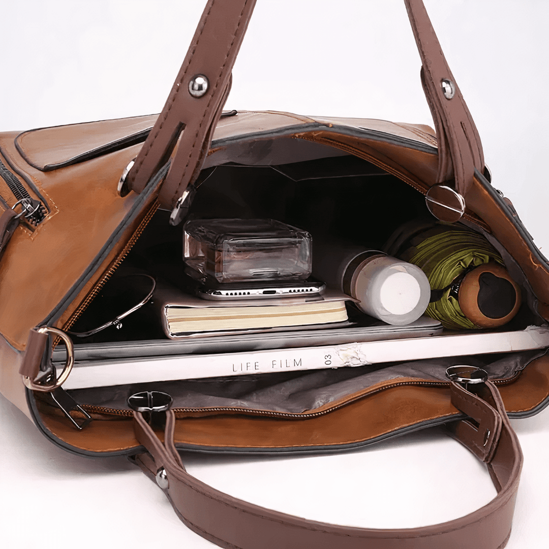 Stylish Leather Bag "Ester"