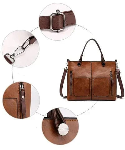 Stylish Leather Bag "Ester"