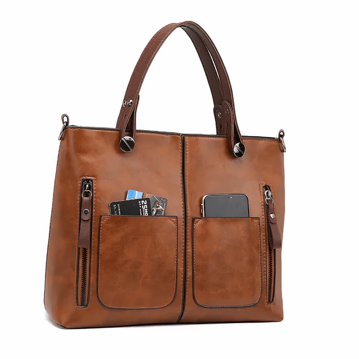 Stylish Leather Bag "Ester"