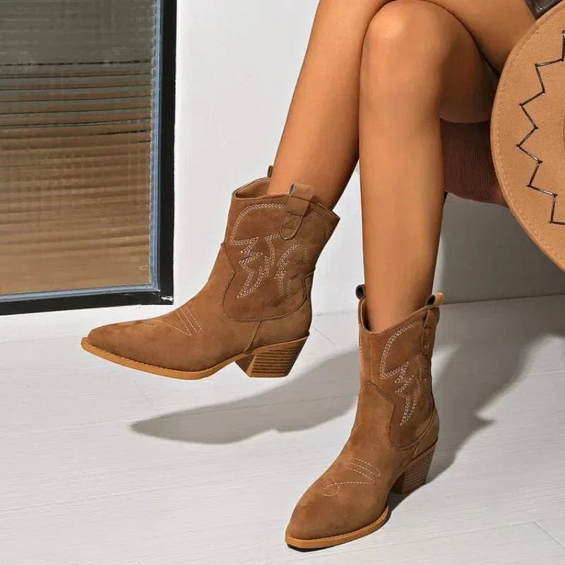 Orthopedic Western Boots "Zuri"