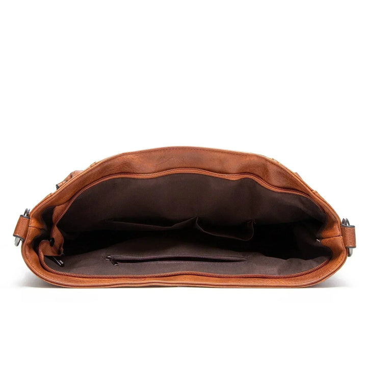 Leather Shoulder Bag "Brynn"