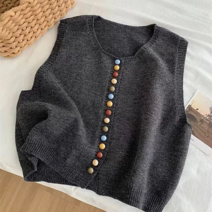 Knit Sweater Vest "Elana"