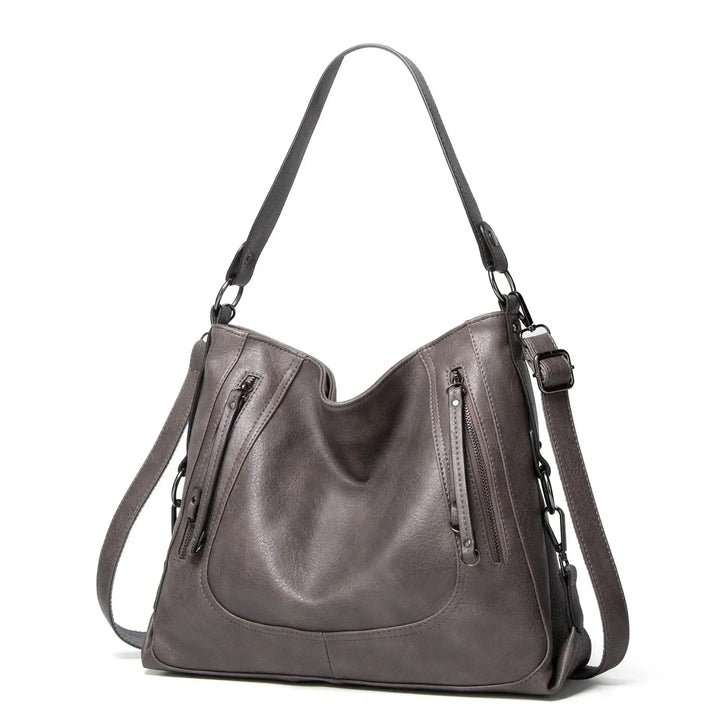 Leather Shoulder Bag "Brynn"