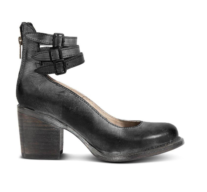 Vintage Ankle Strap Heels "Hana"