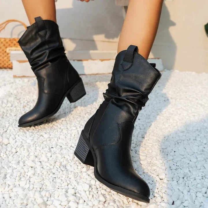 Orthopedic Leather Boots "Zora"