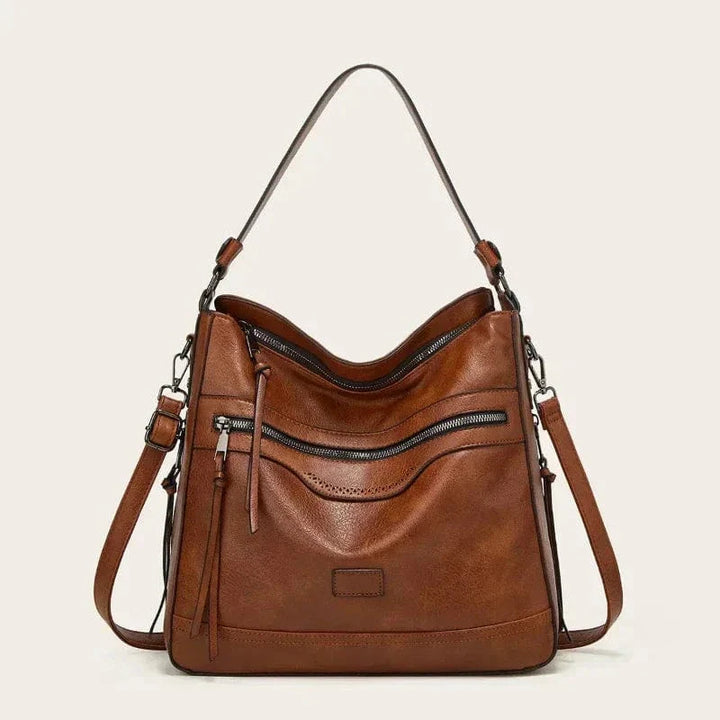 Leather Shoulder Bag "Ethel"