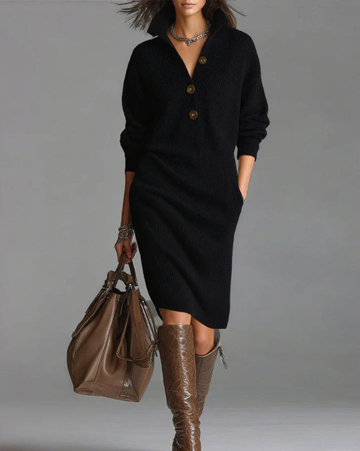 Knit Sweater Dress "Corie"