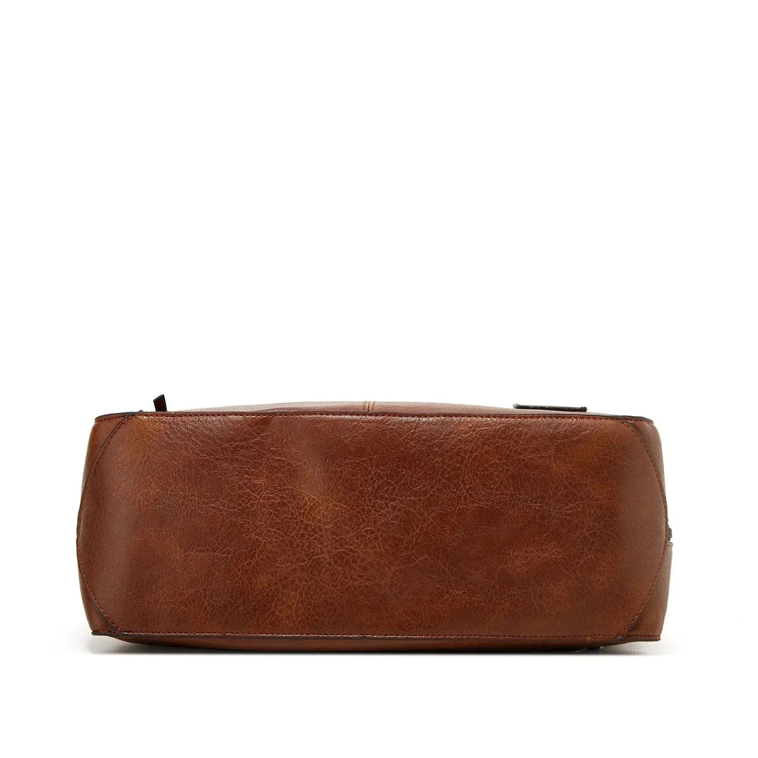 Leather Shoulder Bag "Ethel"