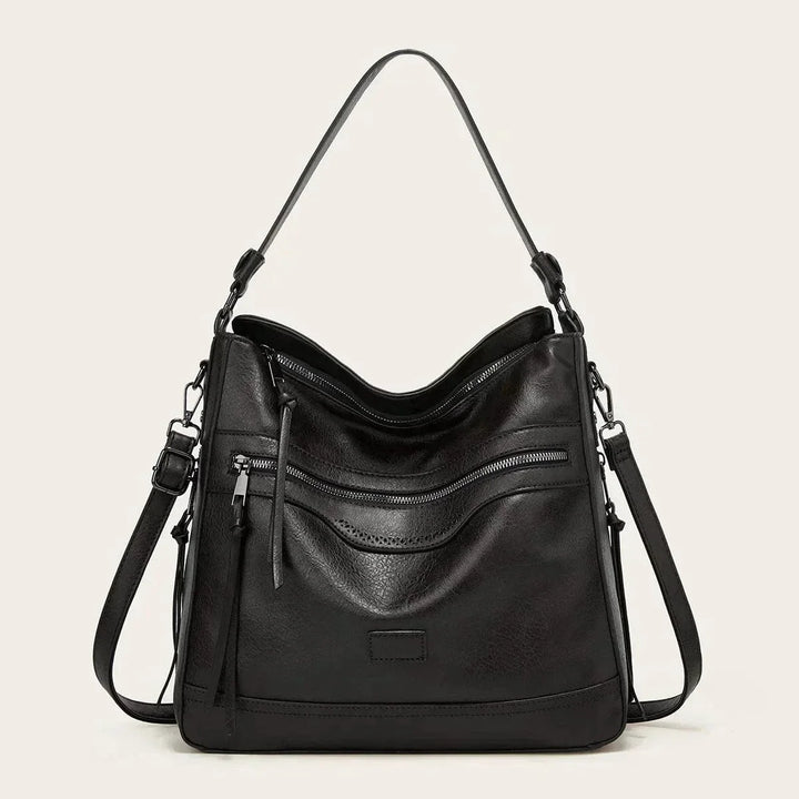 Leather Shoulder Bag "Ethel"