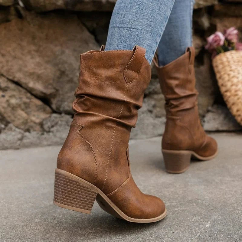 Orthopedic Leather Boots "Zora"
