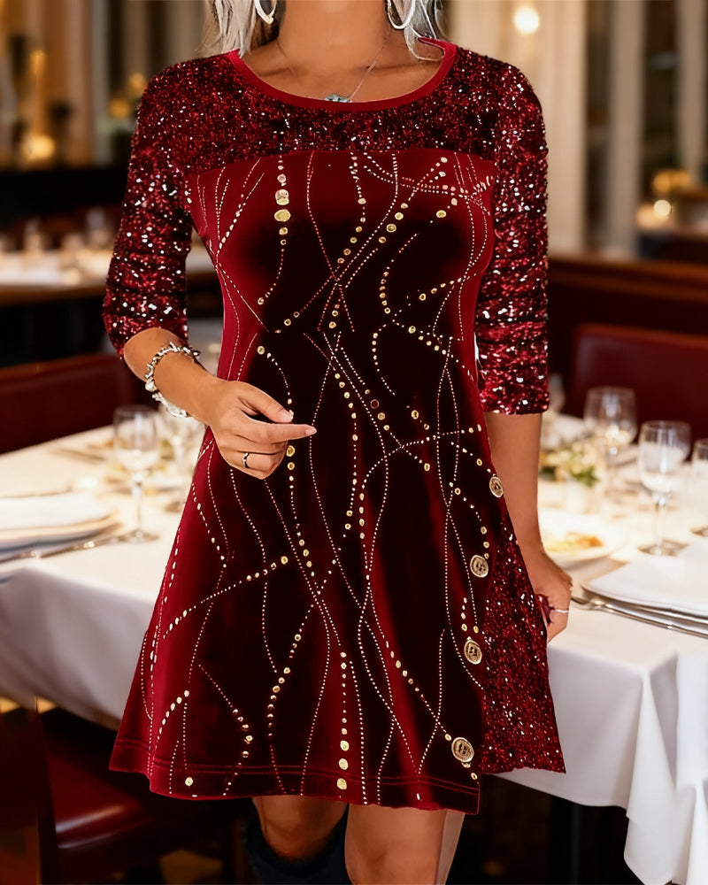 Velvet Dress "Cissi"