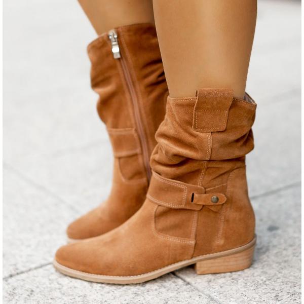 Orthopedic Suede Boots "Anya"