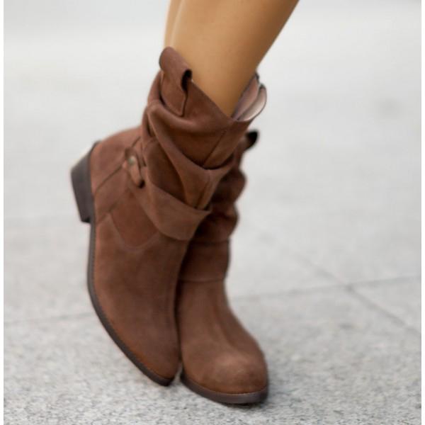 Orthopedic Suede Boots "Anya"