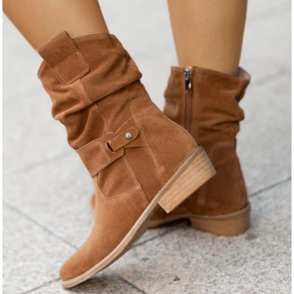 Orthopedic Suede Boots "Anya"