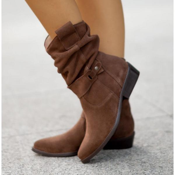 Orthopedic Suede Boots "Anya"