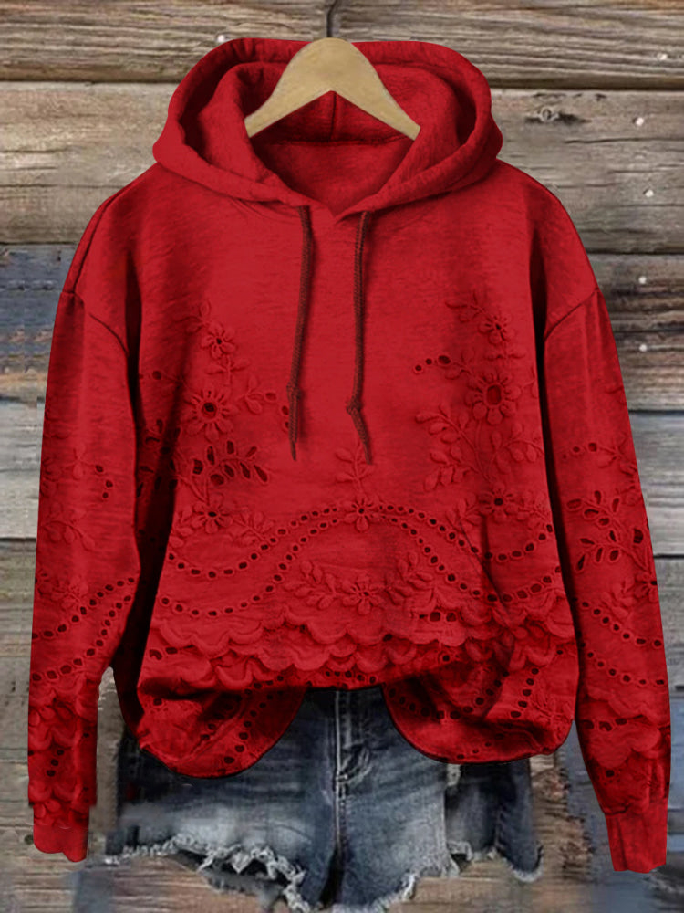 Floral Hoodie "Milena"