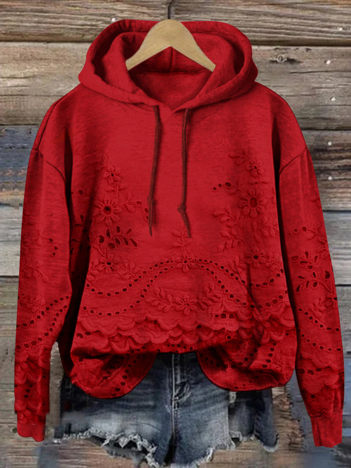 Floral Hoodie "Milena"
