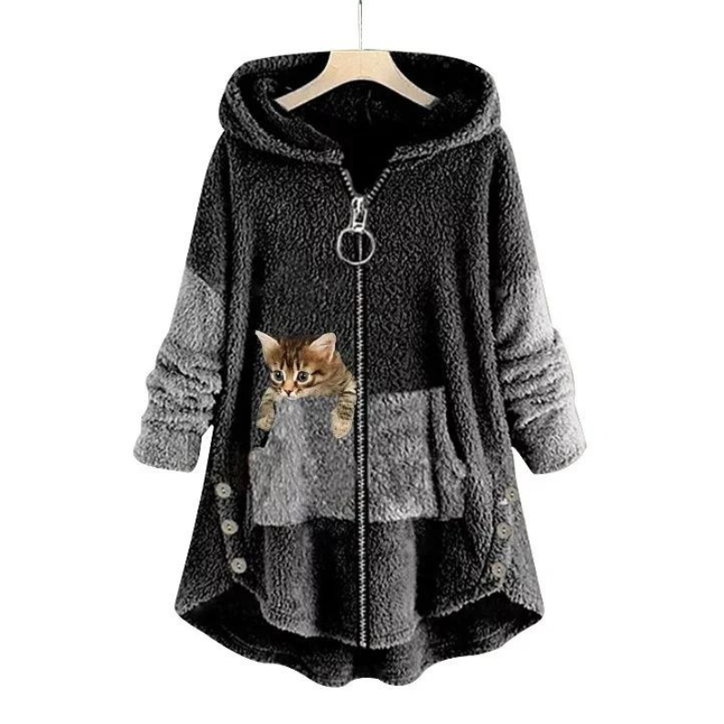 Soft Kitty Hoodie "Gwen"