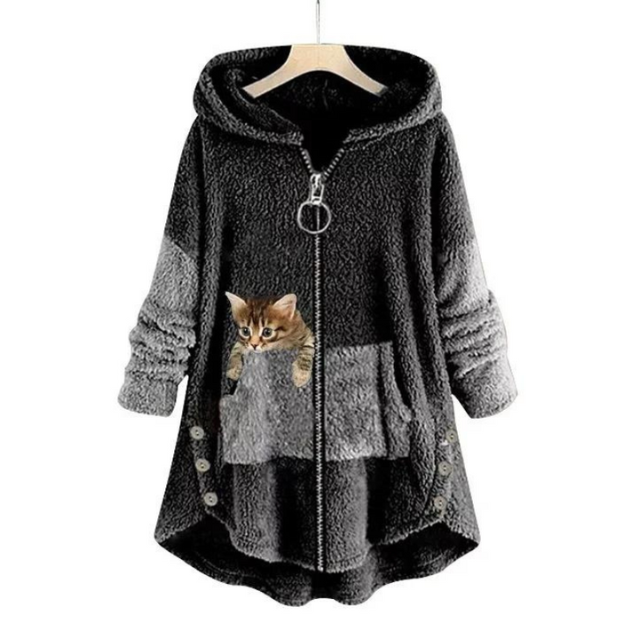 Soft Kitty Hoodie "Gwen"