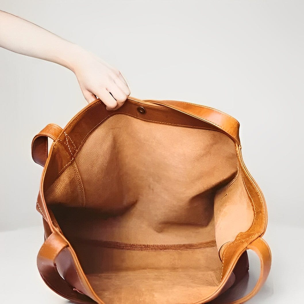 Retro Leather Bag "Billie"