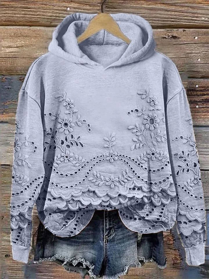 Floral Hoodie "Milena"