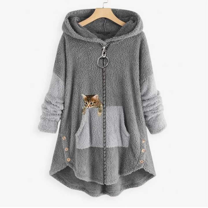 Soft Kitty Hoodie "Gwen"