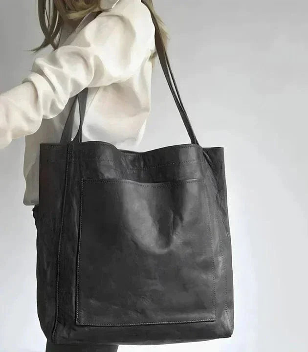 Leather Tote Bag "Riva"