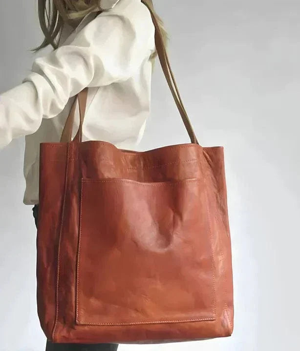 Leather Tote Bag "Riva"