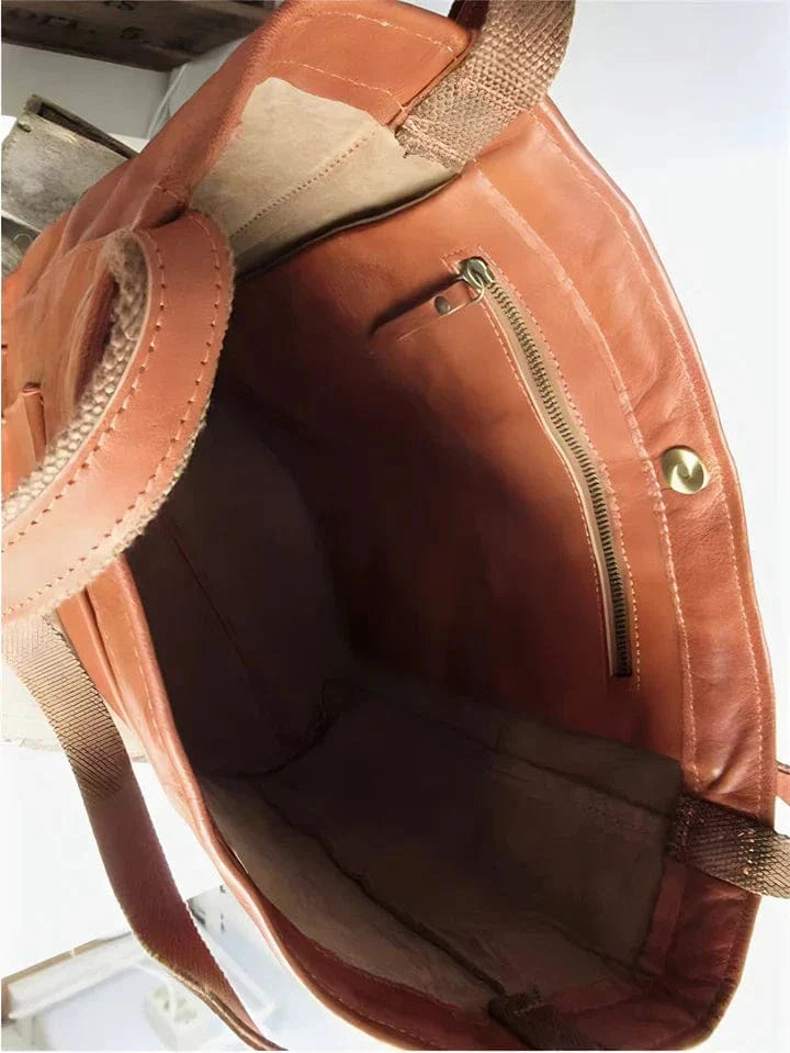 Leather Tote Bag "Riva"